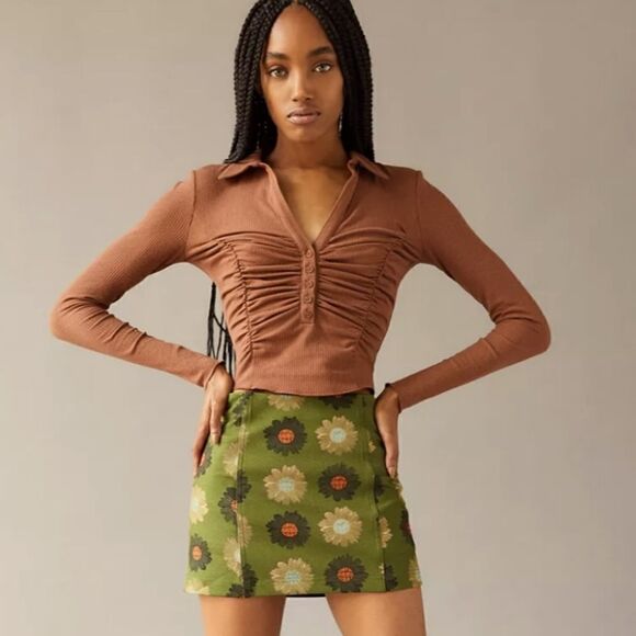 UO Pamela Mini Skirt - Picture 1 of 10